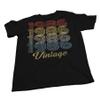 40th Birthday Gift Shirt for Men - Vintage 1986 Retro Birthday - 004 - F/Royal-4X view 4