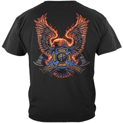 fire Fighter | Volunteer Fire Eagle Shirt ADD128-FF2088-4XL
