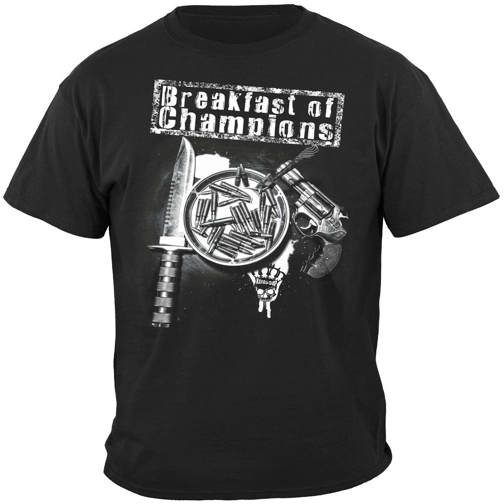 2nd Amendment Smith and Wesson Sticker | Breakfast of Champions Shirt ADD198-RN2209-5XL