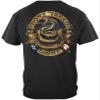 2nd Amendment Gun Tshirt | Don't Tread On Me Stone Gold Shirt ADD198-RN2269-4XL view 1