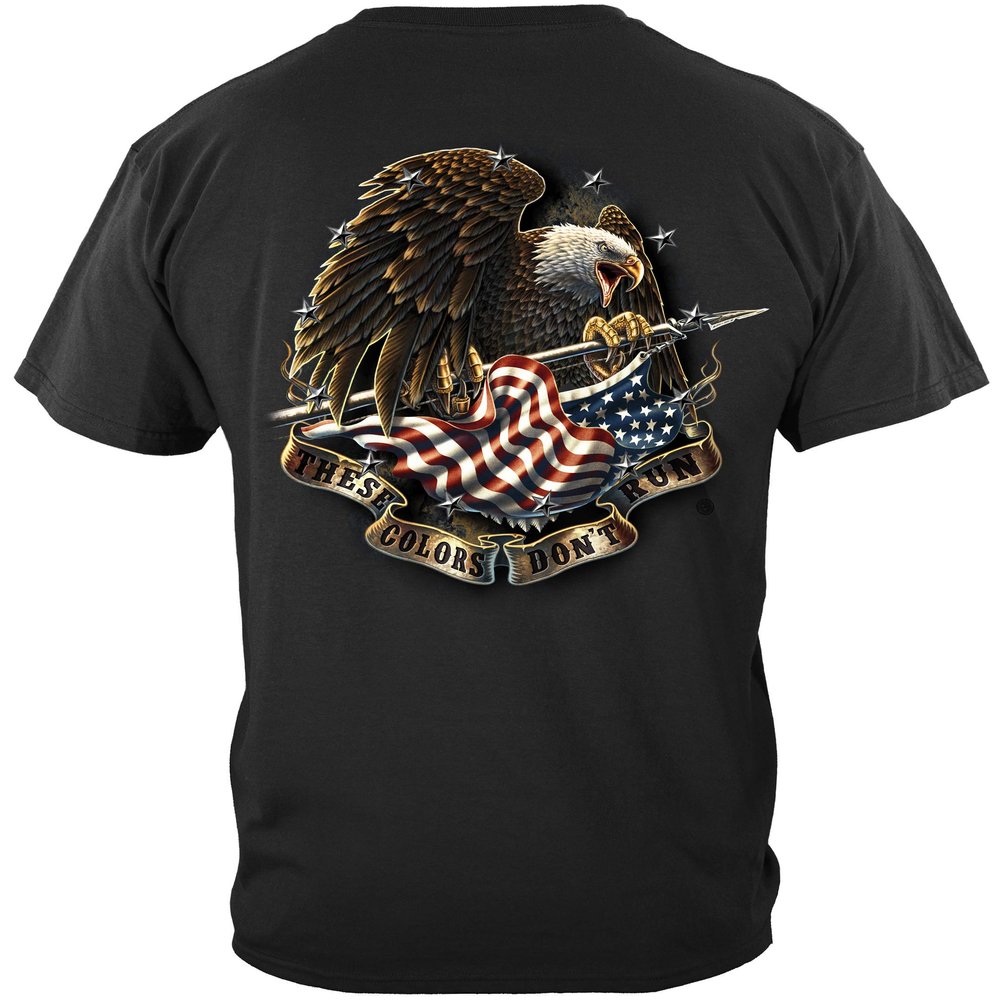 2nd Amendment Man cave Stuff | These Colors Don't Run Shirt ADD198-MM140-4XL