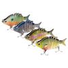 Bassdash SwimPanfish 2.5/0.34oz Hard Bluegill Swimbaits Multi Jointed Topwater Trout Bass Fishing Crank Lure,Pack of 4 view 1