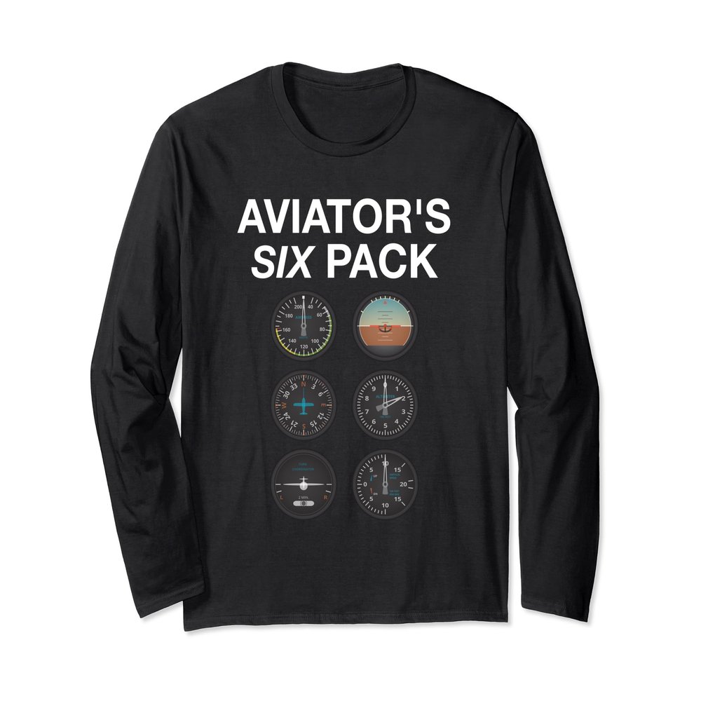 Aviator's Six Pack Long Sleeve Shirt