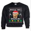 ALLNTRENDS Adult Sweatshirt Jingle Bell Rock Trendy Ugly Christmas Holiday Party (S, Black) view 1