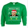 ALLNTRENDS Adult Sweatshirt Jingle Bell Rock Trendy Ugly Christmas Holiday Party (M, Irish Green) view 1