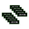 Speed Demon Hot Rod Shop Ammo Can Labels 22 Cal Ammunition Decals 10 Pack Adhesive Vinyl 3"x1.15" view 1
