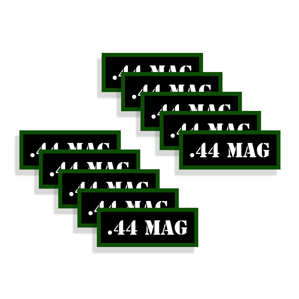 Speed Demon Hot Rod Shop Ammo Can Labels 44 Magnum Ammunition Decals 10 Pack Adhesive Vinyl 3"x1.15"