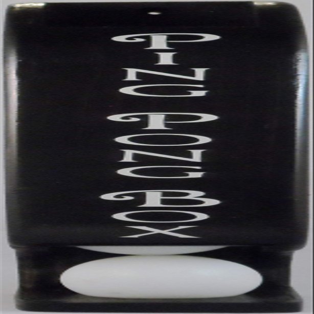 XLNC Billiards 10" Ping Pong Box Black Stain Color