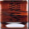 XLNC Billiards 10" Beer Pong Box Red Chestnut Stain Color view 1