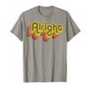 Alright Alright Shirt Funny Retro 70s Tee view 1