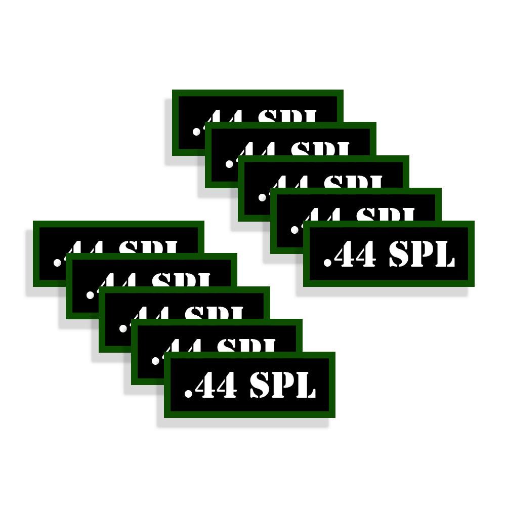 Speed Demon Hot Rod Shop Ammo Can Labels 44 Special Ammunition Decals 10 Pack Adhesive Vinyl 3"x1.15"