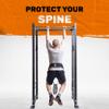 Belt Squat Belt [Bells of Steel] 5in Width Belt Squat Belt for Weight Lifting, Includes Chain - 12in, Heavy Duty Padded Belt Squat Attachment view 4