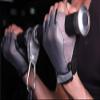 Cycling Gloves Mountain Biking Gloves with Anti-Slip Shock-Absorbing Pad Outdoor Sports Half Finger Gloves for Men and Women (Gray, L) view 2