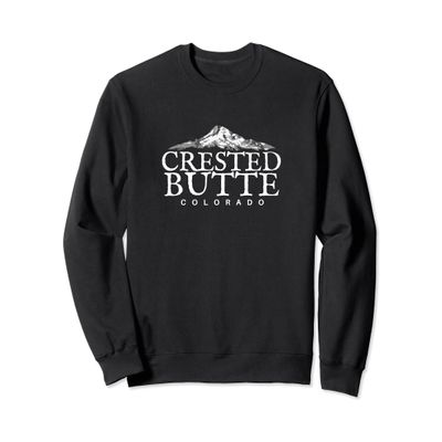 Crested Butte CO Sweatshirt, Colorado Mountain Town Shirt