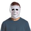 Michael Myers Mask, Official Halloween Michael Myers Costume Accessory, Single Adult Size Costume Headpiece view 3