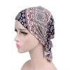 beauty YFJH Women Stretch Cotton Print Sleep Turban Hat Headwear Scarf Chemo Beanie Cap for Cancer Hair Loss view 2