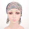 beauty YFJH Women Stretch Cotton Print Sleep Turban Hat Headwear Scarf Chemo Beanie Cap for Cancer Hair Loss view 3