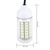 Zerone Underwater Fishing LED Light, 12V 108LEDs Submersible Underwater Night Boat Fishing Light Lamp IP68 LED Fish Attractor Night Light(White) view 2
