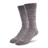 Mr. Davis Moisture Wicking Performance Everyday Socks - Comfortable and Stylish Mens Sock - Single Pair of Socks for Casual Wear - Light Grey Pixel One Size view 1