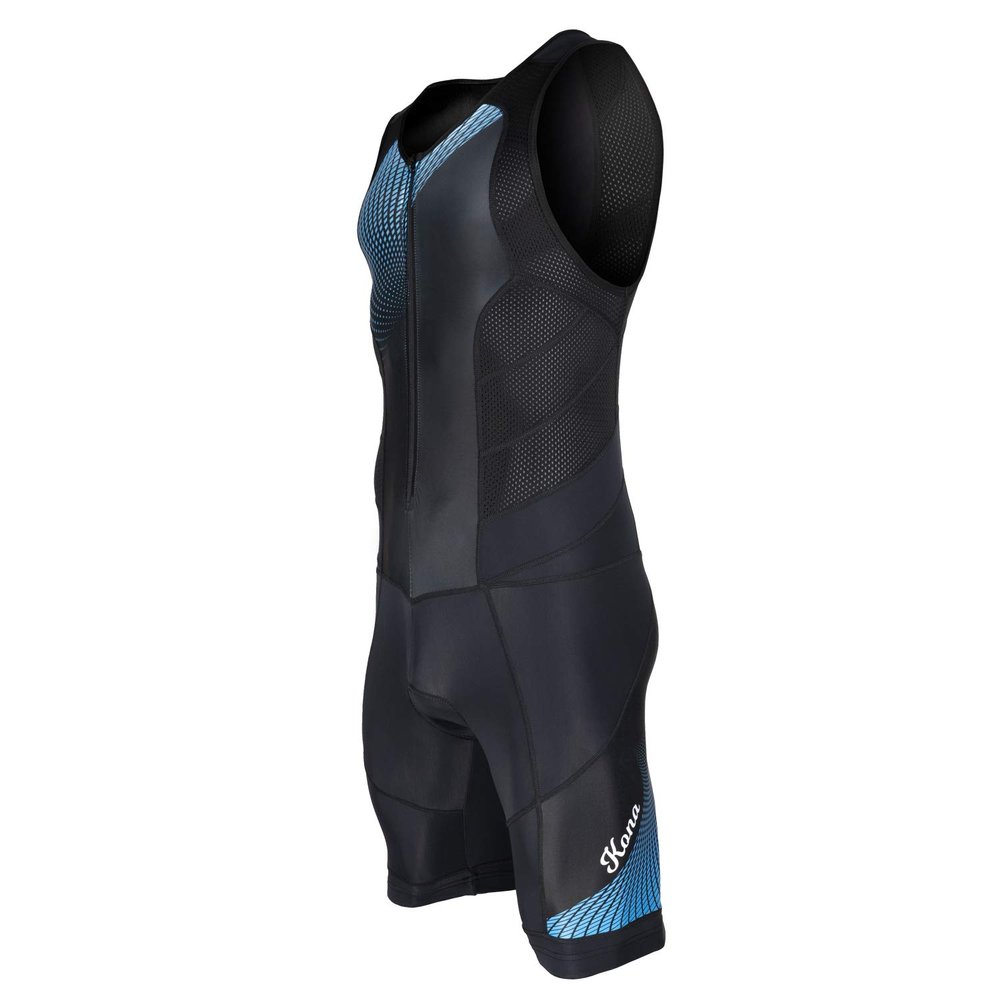 Men's KONA Triathlon Race Suit - Speedsuit Skinsuit Trisuit Sleeveless