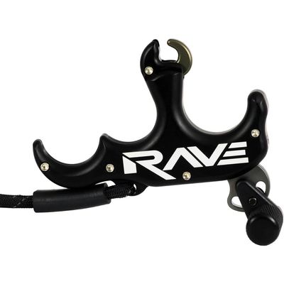 T.R.U. Ball Rave Release Black 3 Finger (TRV3-BK)