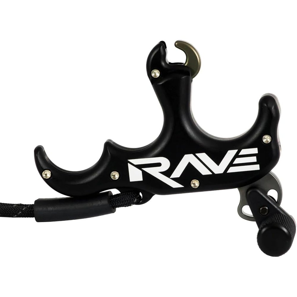 T.R.U. Ball Rave Release Black 3 Finger (TRV3-BK)