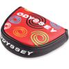 Odyssey Tour Swirl Putter Head Cover (Mallet, Standard, Red) view 1