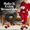 Dearfoams baby girls Unisex-child Lil Bear and Bear Slipper, Lil Bear Buffalo Plaid, 4-5 Big Kid US view 2