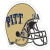 2 Inch Pitt Football Helmet Logo Decal University of Pittsburg Panthers PA Removable Wall Sticker Art NCAA Home Room Decor 2 by 1 1/2 Inches view 1
