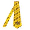 Disguise Harry Potter Hufflepuff Necktie Costume Accessory, Yellow & Black, Adult Size view 1