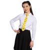 Disguise Harry Potter Hufflepuff Necktie Costume Accessory, Yellow & Black, Adult Size view 4