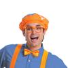Blippi Costume Kit for Adult, Official Blippi Outfit with Hat Glasses and Bowtie Costume Accessories view 3