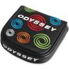 Odyssey Tour Swirl Putter Head Cover (Mallet, Small, Black) view 1