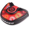 Odyssey Tour Swirl Putter Head Cover (Mallet, Small, Red) view 2