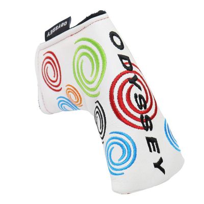 Odyssey Tour Swirl Putter Head Cover (Blade, Standard, White)