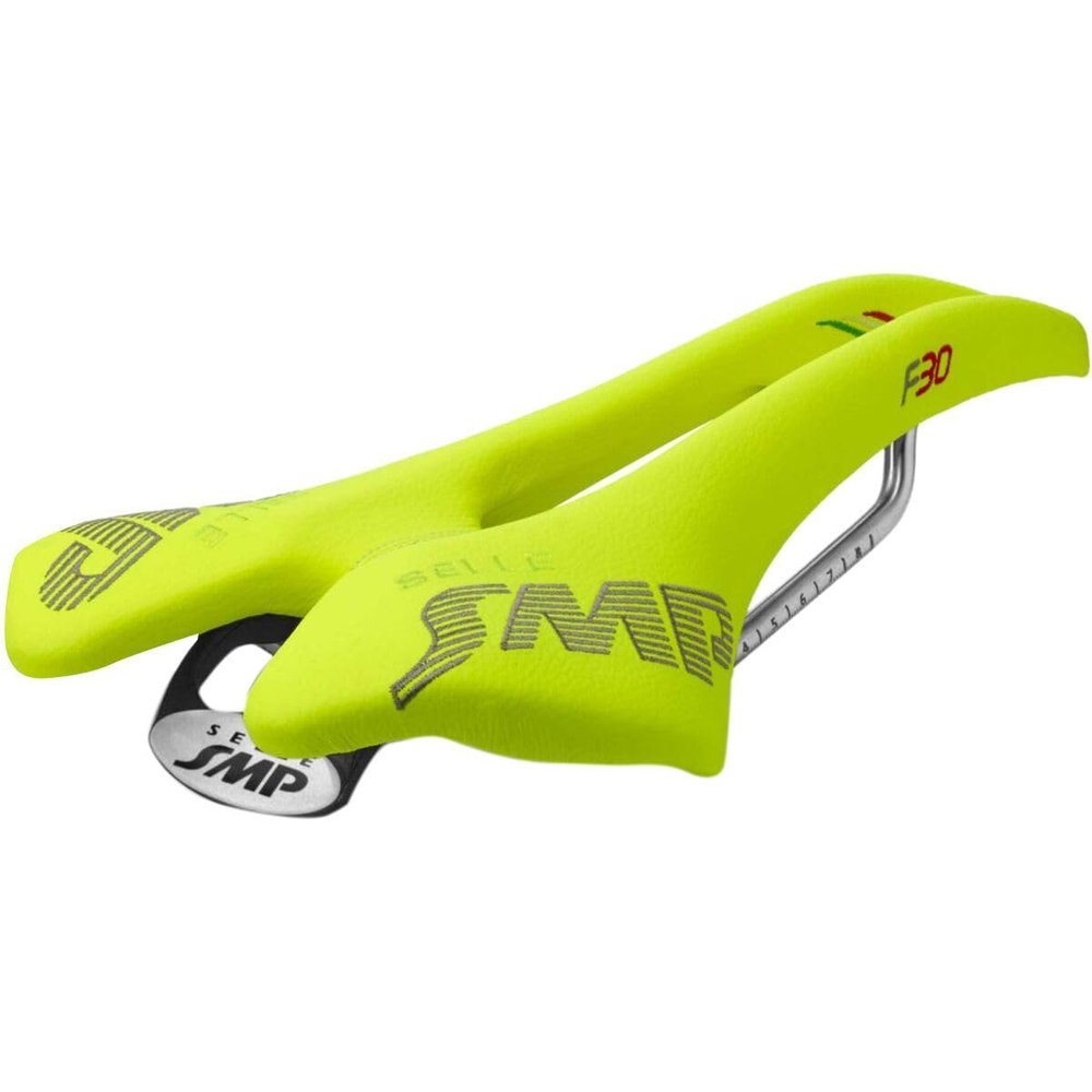 Selle SMP F30 Saddle Yellow Fluo, 149Mm