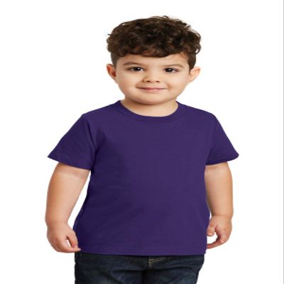 Port & Company Toddler Fan Favorite Tee 4T Team Purple