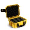 Seahorse 430 Heavy Duty 4 Pistol Case - TSA Approved/Mil Spec / IP67 Waterproof/USA Made for Firearms, Pistols, Handguns; Stores 2 Pistols and 8 Magazines view 1