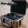 Seahorse 430 Heavy Duty 2 Pistol Case - TSA Approved/Mil Spec / IP67 Waterproof/USA Made for Firearms, Pistols, Handguns; Stores 2 Pistols and 8 Magazines view 3