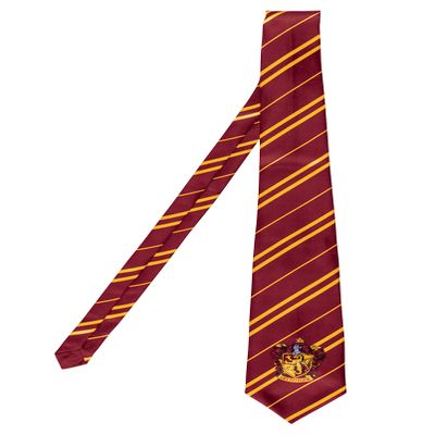Disguise Harry Potter Gryffindor Necktie Costume Accessory, Brown & Gold, Adult Size