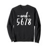 And 5678 Dance Music Teacher Sweatshirt Gift view 1