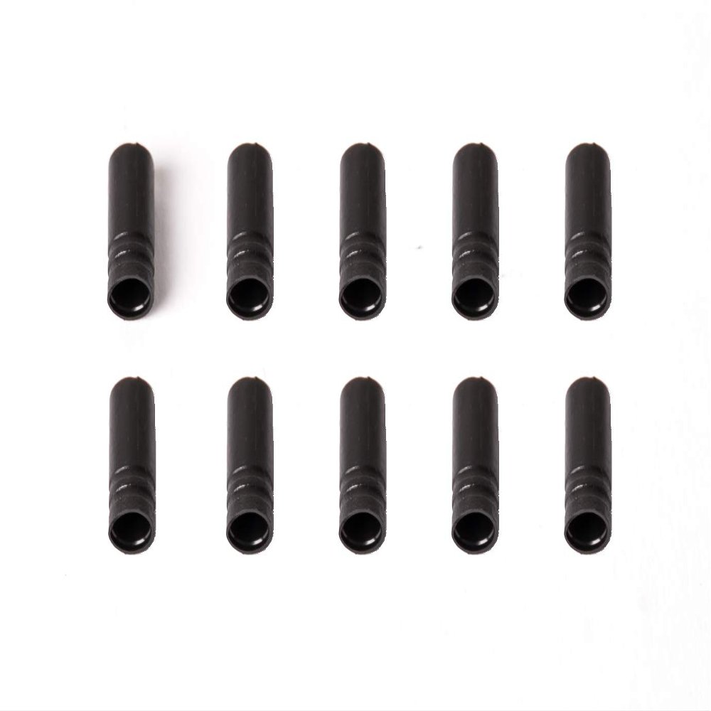 Shimano Bicycle Outer Shift Cable End Cap Shift Cable Cover 4 mm Black Pack of 10