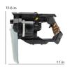 Mangler Weapon, Plastic Halo Prop Costume Accessory, Official Halo Infinite Costume Replica for Kids view 4