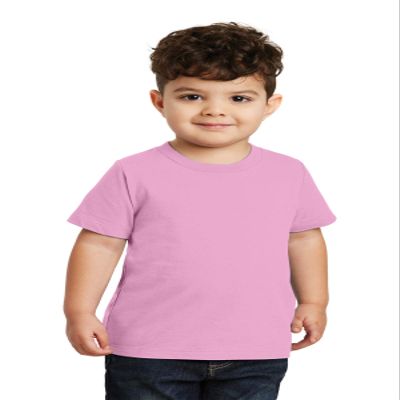 Port & Company Toddler Fan Favorite Tee 2T Candy Pink