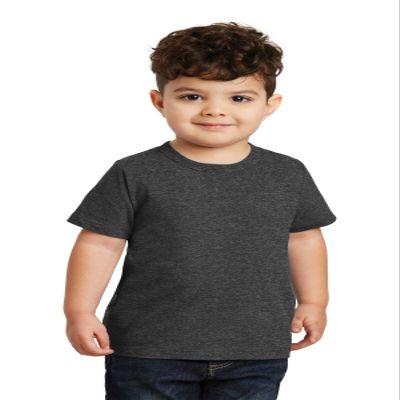 Port & Company Toddler Fan Favorite Tee 2T Dark Heather Grey