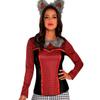 Amscan 848887 Adult Red Riding Hood Long Sleeve Top, Large/XLarge Size view 1