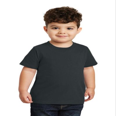 Port & Company Toddler Fan Favorite Tee 4T Jet Black