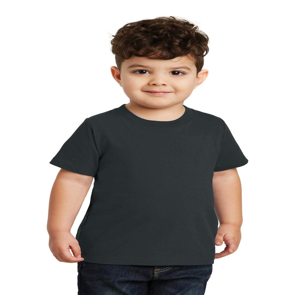 Port & Company Toddler Fan Favorite Tee 4T Jet Black