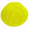 A1 Skullcap Suede Fabric Kippot Single or Bulk Kippah Optional Custom Imprinting Inside for Your Speacial Event  Lime view 1