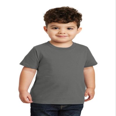 Port & Company Toddler Fan Favorite Tee 4T Charcoal